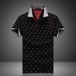 New Brand Polos Mens Printed POLO Shirts 100% Cotton Short Sleeve Camisas Polo Casual Stand Collar Male Polo Shirt 4XL EDA234