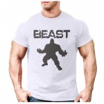 New Brand clothing Bodybuilding Fitness Men beast printed t-shirts Golds Gorilla Wear tee shirts Stringer tops