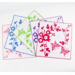 New Butterfly Flower bathroom wall stickers home decor home decoration wall decals for toilet decal sticker decor on the wall