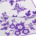 New Butterfly Flower bathroom wall stickers home decor home decoration wall decals for toilet decal sticker decor on the wall