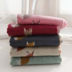 New Cashmere Scarf Designer Fox Printed Women Thicken Warm Cape Long Shawl Brand Shawls and Scarves Warm Pashmina Echarpes