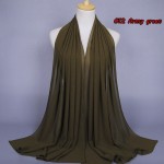 New Color Muslim hijab islamic women hijab Muslim hijab jersey scarf hijabs bubble chiffon shawls plain scarves WL2461