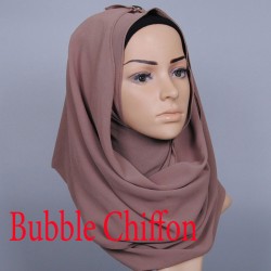 New Color Muslim hijab islamic women hijab Muslim hijab jersey scarf hijabs bubble chiffon shawls plain scarves WL2461