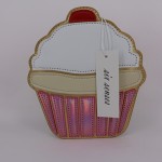 New Cute Cartoon Women Ice cream Cupcake Mini Bags PU Leather Small Chain Clutch Crossbody Girl Shoulder Messenger bag LL1168