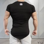 New Design Male Novelty Men T shirt Fashion The milk silk Oblique v-neck Hip Hop T shirt Men Casual Short Sleeves T-shirt Men Br