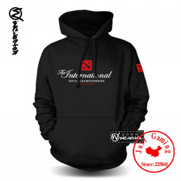 New Dota 2 Logo Cosplay Sweatshirts Cotton Hoodies Costume Coat Jacket Hooded Sweatshirts For Dota2 Sweatshirts fleece sportwear