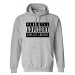 New Explicit Content Parental Advisory sweatshirt Men long Sleeve Hip Hop Man 2017 new fashipon funny hoodies brand tracksuit