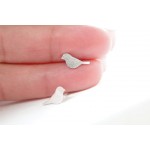 New Fashion  Brushed Bird Stud Earrings for Women Classic Animal Bird Women Earrings Party Gift