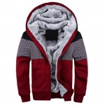 New Fashion Men Sweatshirt Winter Thick Hoodies Cotton Hoodie Coats Tracksuit Men fleece Cardigans mens sweatshirts 4XL 5XL