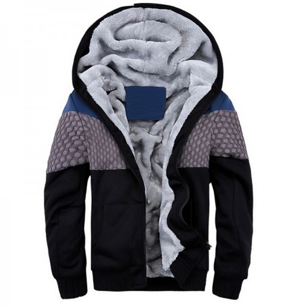 New Fashion Men Sweatshirt Winter Thick Hoodies Cotton Hoodie Coats Tracksuit Men fleece Cardigans mens sweatshirts 4XL 5XL