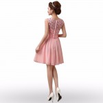 New Fashion Women Chiffon Lace Dress Sleeveless O Neck Solid Color Elegant Princess Party Dress Plus Size Robe Femme
