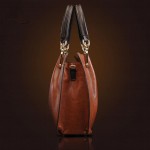 New Genuine Leather Bags 2016 Women Handbags Hot Shoulder Bag Fashion Vintage Crossbody Bag Concave Bolsas Women Messenger Bag