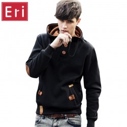 New Mens hoodies and Sweatshirts Male Hoody Long Sleeve Sweatshirt Jacket Men's Slim Causal Outwear Sweatsuit Warm Hooded X444