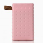 New Power Bank 10000mAh Dual USB Portable Biscuit Case Li-Polymer External Battery Charger Powerbank For All Mobile Phone