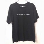 New Summer Grunge is Dead kurt cobain nirvana 90s rock Funny T Shirt Men Funny Cotton Short Sleeve T-shirt Tshirt camiseta