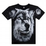 New T shirt Men Summer Style 2016 Fashion Men's Cotton Short Sleeve 3D Printed Indian Character Men  Tops Hip Hop T shirts