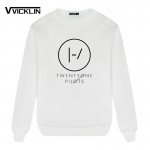 New Twenty One Pilots Blurryface Logo Men Women Summer Top Print  Fleece Hoodies Sweatshirt Hip Hop Rap Tour Skatboard Hot