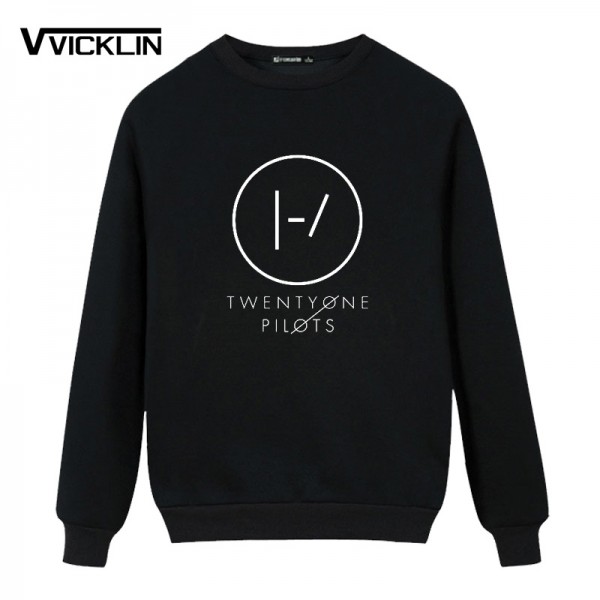 New Twenty One Pilots Blurryface Logo Men Women Summer Top Print  Fleece Hoodies Sweatshirt Hip Hop Rap Tour Skatboard Hot