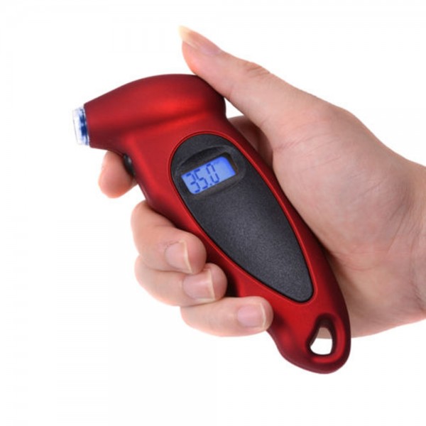 New Universal Mini Car Motorcycle Bike LCD Digital Tire Gauge Diagnostic Tool Display Auto Digital PSI Tire Pressure Gauge Tool 