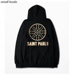 New hoodies and sweatshirts Kanye West Saint Pablo World Tour season O neck hoodies fashionable men and women