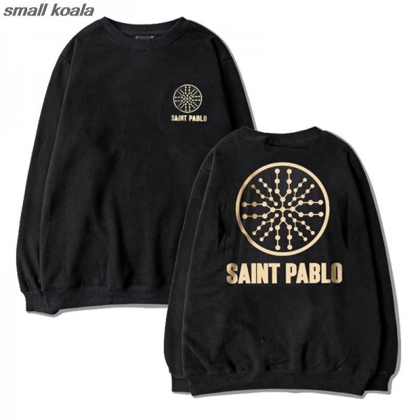 New hoodies and sweatshirts Kanye West Saint Pablo World Tour season O neck hoodies fashionable men and women