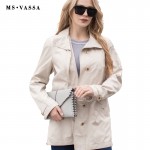 New ladies coats women fashion jacket Spring Autumn casual jacket solid color Plus size 6XL 7XL spade turn down collar outerwear