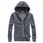 New spring-autumn moleton masculino fashion brief Men's hoodies cardigan sweatshirt red/black/blue/gray jackets and coat