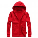 New spring-autumn moleton masculino fashion brief Men's hoodies cardigan sweatshirt red/black/blue/gray jackets and coat