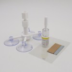 Newest DIY Car Automobile Windshield Repair Kit tools Auto Glass Windscreen Repair Set (Give Door Handle Protective Stickers)