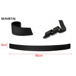 Newest For Skoda Octavia A7 A5 Fabia Superb B6 Yeti Rapid Car Styling Black Rubber Rear Guard Bumper Protector Trim cover