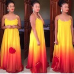 Newest Strap Gradient Color Casual Spring Summer Dress Fashionable High Quality Sleeveless Long Dress for Women Clothing 2017