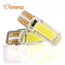 Newest T10 W5W LED car interior light cob marker lamp 12V 194 501 SMD bulb wedge parking light canbus auto lada car styling