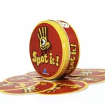 Newest spot it board game quality paper with metal box best gift for your friend cards game