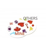 Newest spot it board game quality paper with metal box best gift for your friend cards game