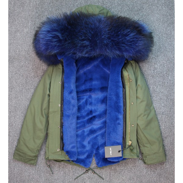 OFTBUYHot 2016 new big raccoon natural real fur coats for women winter jacket women winter coat women parka Thick lining ukraine