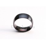 ORSA JEWELS 2017 New Arrival 100% Allergy Free Stainless Steel Rings for Men and Women Hot Sale Black Men Ring Wholesale OTR01