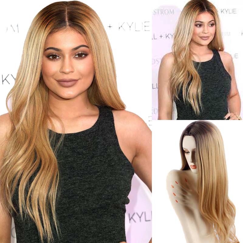 Ombre Blonde Wig Jenner Wigs African American Wig For Black