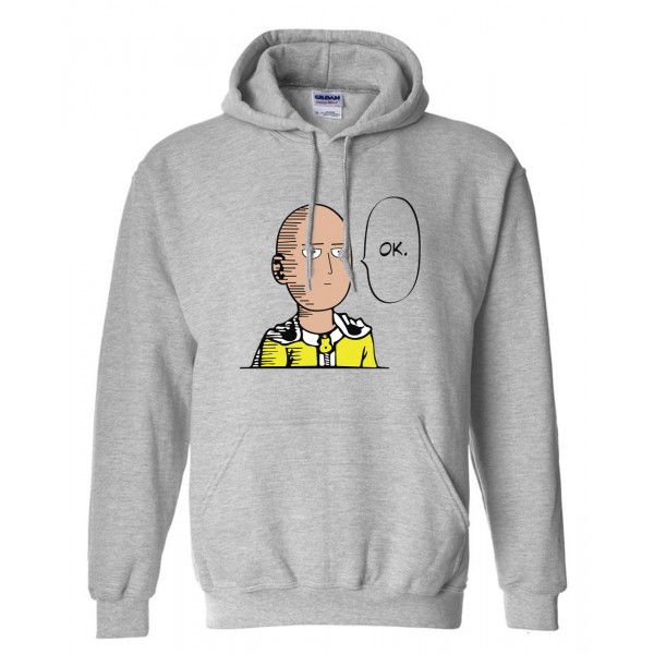 One Punch Man Hero Saitama Oppai Hoodie Cosplay Costume character  Hooded hip hop Sweatshirts autumn winter man male hoodie 2017