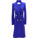Original 2016 Brand Jacket Autumn Winter England Style Solid Plus Size Casual Elegant Extra Long Woolen Coat Women Wholesale
