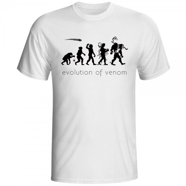 Original Creative Evolution Series T Shirt Funny Bat Fashion Cool T-shirt Novelty Printed Tshirt Men Women Geek Tee