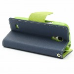 Original Mercury Double Color Leather Flip Case Cover For Samsung Galaxy S4 S5 A3 A5 A7 J1 J3 J5 J7 2016 2017 Prime Phone Cases