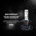 Oslamp H7 9005/HB3 9006/HB4 Hi-Lo Beam H4 Led Car Bulbs 6500K White CSP Chips 50W Headlight Kits Auto H11 Fog Lamps Fan-less S1