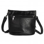 Osmond Women Shoulder Bags Ladies Skull Studs Punk Rivet PU Leather Goth Zipper Tassels Vintage Style Coressbaby Messenger Bag