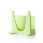 Ouneed Happy Gifts Amazing Plastic Kitchen Pot Pan Cover Shell Cover Sucker Tool Bracket Storage Rack High Quality