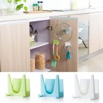 Ouneed Happy Gifts Amazing Plastic Kitchen Pot Pan Cover Shell Cover Sucker Tool Bracket Storage Rack High Quality