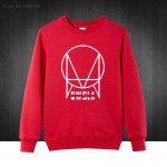 Owsla Skrillex Logo Printed Mens Men Sweatshirts Fashion 2017 New Pullover O Neck Cotton Male Boys Hoodies Free Shipping