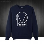 Owsla Skrillex Logo Printed Mens Men Sweatshirts Fashion 2017 New Pullover O Neck Cotton Male Boys Hoodies Free Shipping