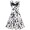 white black flower4 -$15.35
