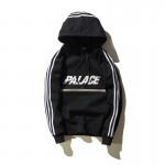 Palace Sweatshirt Black Hip Hop Street 2017 Sweat Palace Hoodies Mens Skateboards suprem Hoodie Zipper Men Sudadera Hombre pul