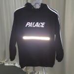 Palace Sweatshirt Black Hip Hop Street 2017 Sweat Palace Hoodies Mens Skateboards suprem Hoodie Zipper Men Sudadera Hombre pul